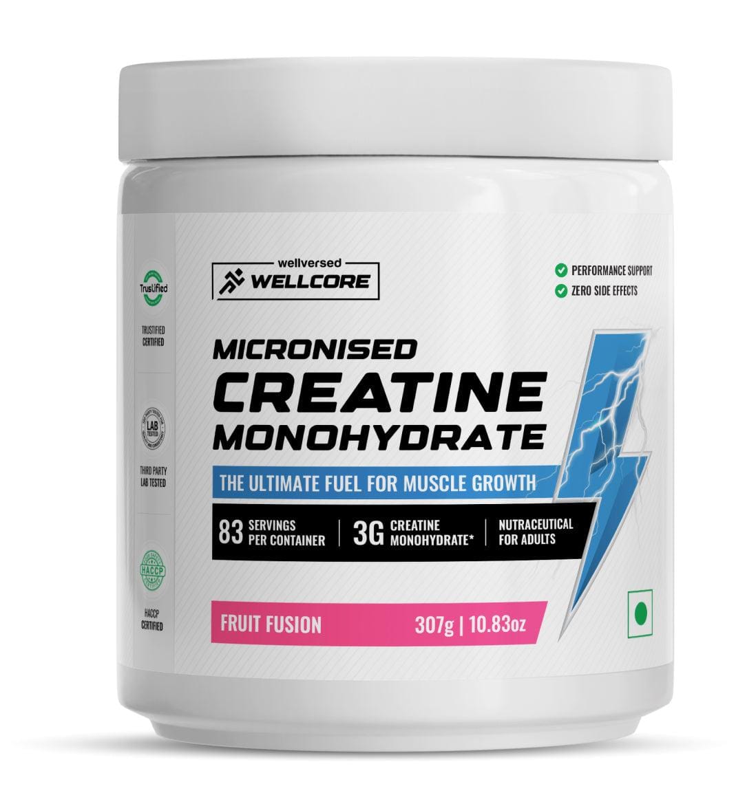 Wellcore Creatine 307gms Flavoured