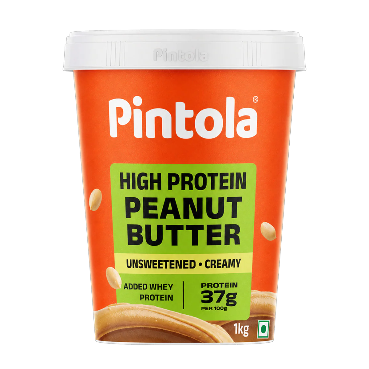 Pintola High Protein All Natural Unsweetened Peanut Butter