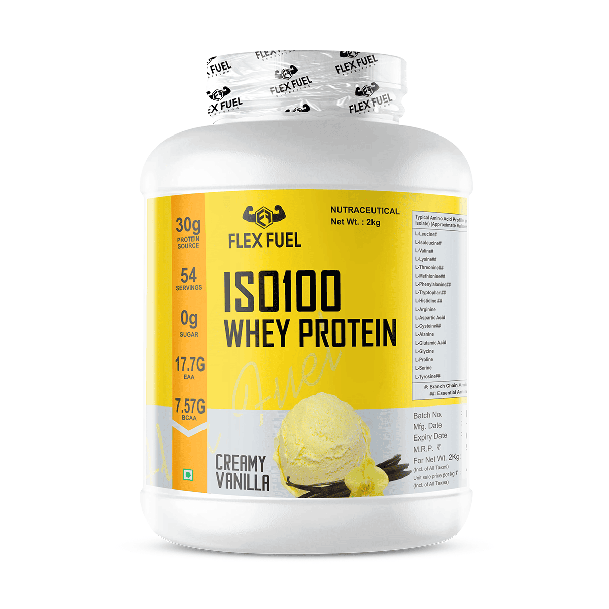 Flex Fuel Iso Whey  – 1Kg / 2Kg & 4 Kg