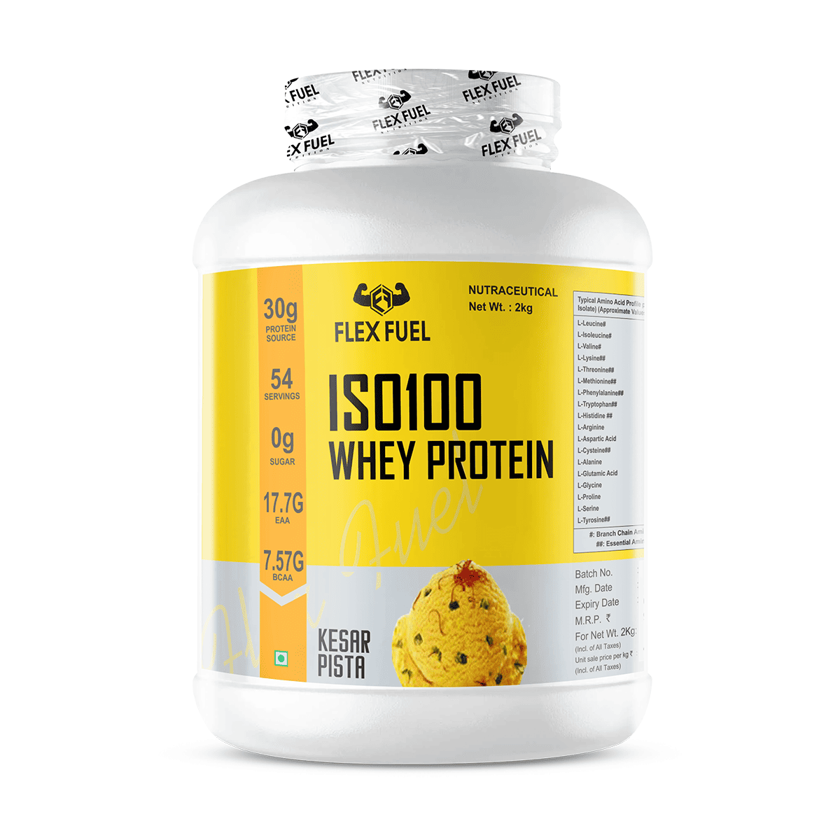 Flex Fuel Iso Whey  – 1Kg / 2Kg & 4 Kg