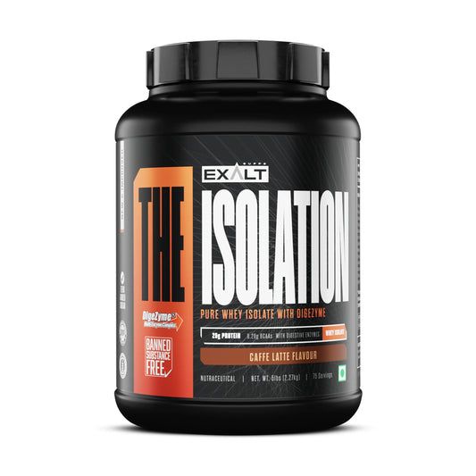 Exalt Supps The Isolation Pure Whey Protein Isolate