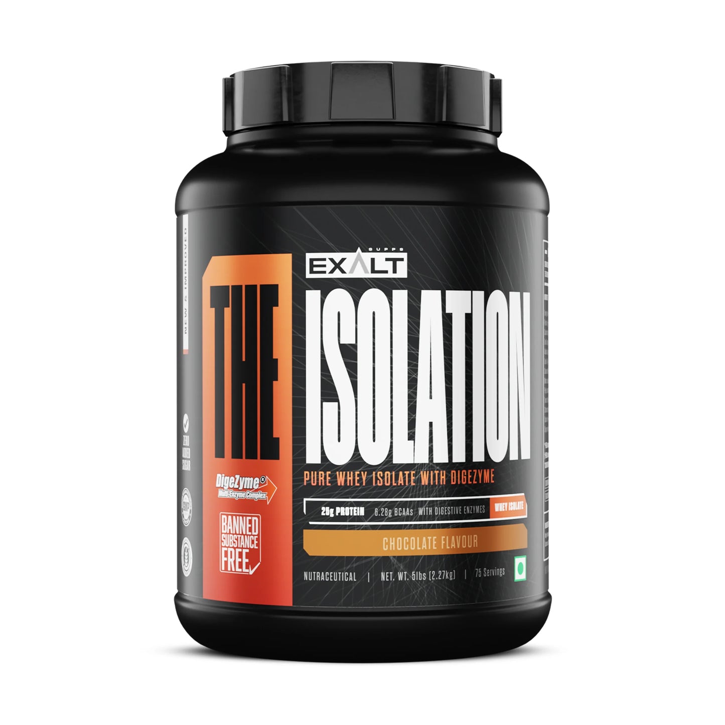 Exalt Supps The Isolation Pure Whey Protein Isolate