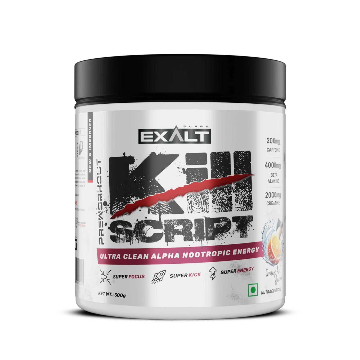 Exalt Supps The Kill Script Preworkout  30 servings