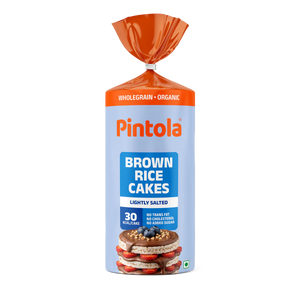 Pintola Organic Wholegrain Brown Rice Cakes
