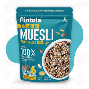 Pintola 33% Millet | Wholegrain & Seeds Muesli