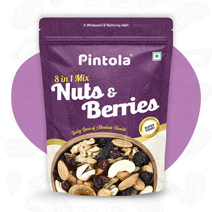 pintola Premium 8 in 1 Mix Nuts & Berries