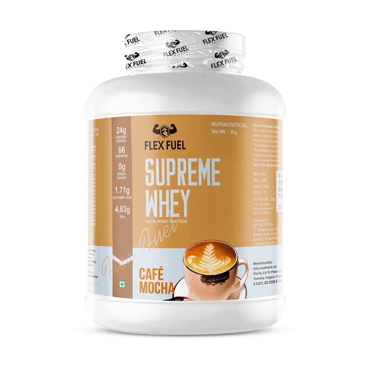 Flex Fuel Supreme Whey – 1Kg / 2Kg & 4 Kg