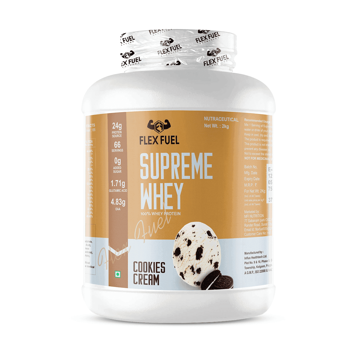 Flex Fuel Supreme Whey – 1Kg / 2Kg & 4 Kg