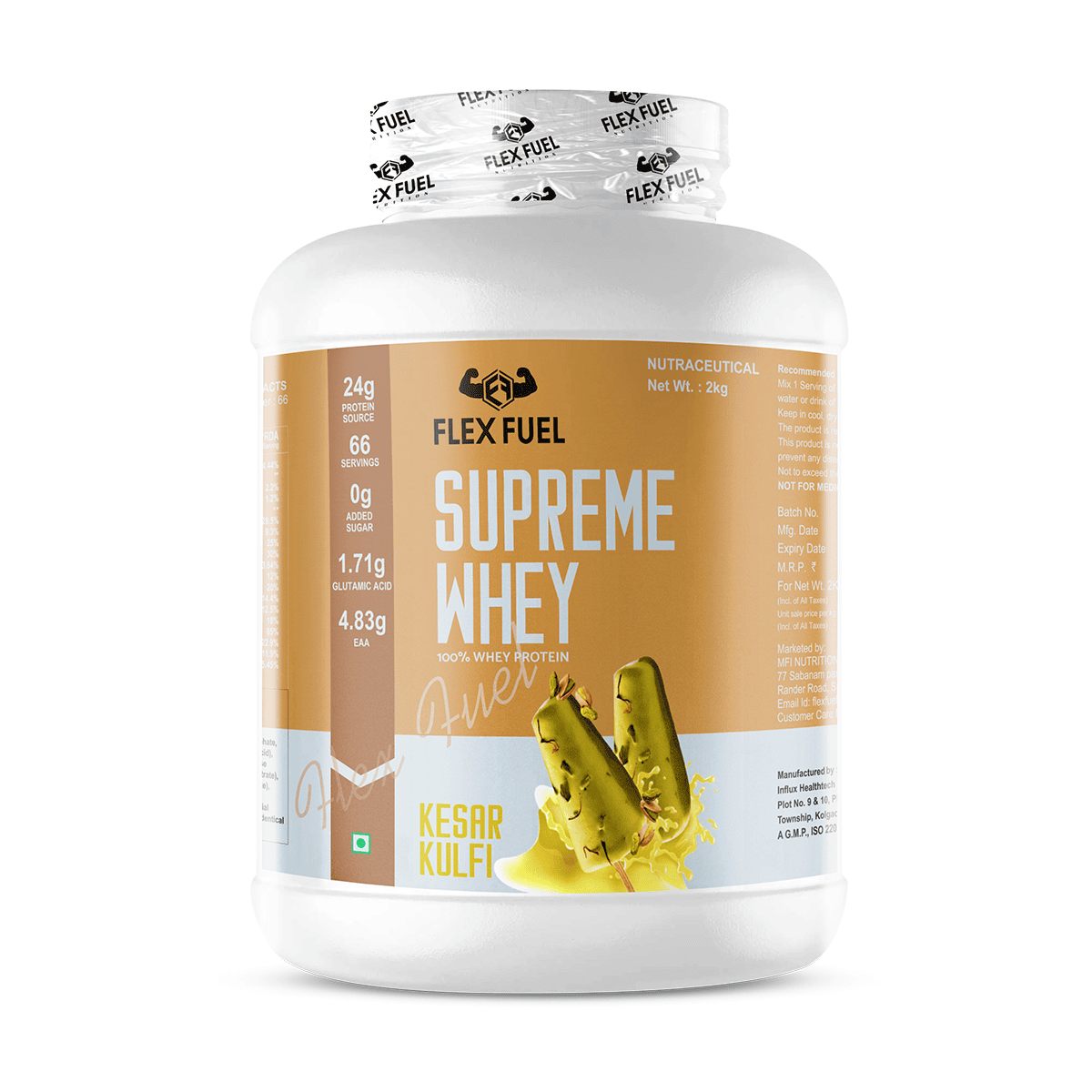Flex Fuel Supreme Whey – 1Kg / 2Kg & 4 Kg
