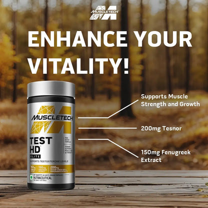 Muscletech™ Test HD™ Elite Units 60 Unflavoured