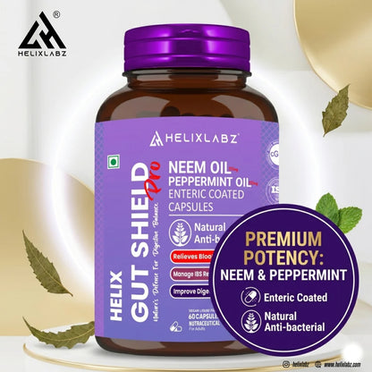 Helix Gut Shield Pro | Nature's Defense For Digestive Balance 60 Capsules