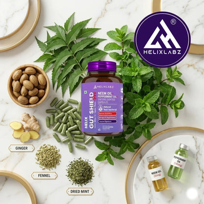 Helix Gut Shield Pro | Nature's Defense For Digestive Balance 60 Capsules