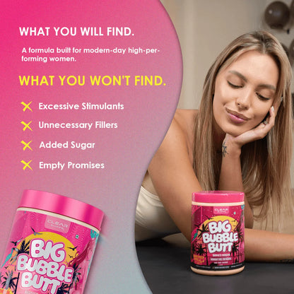 CLEARSUPPS BIG BUBBLE BUTT PRE-WORKOUT