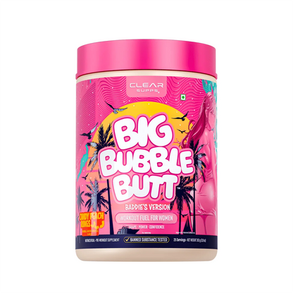 CLEARSUPPS BIG BUBBLE BUTT PRE-WORKOUT