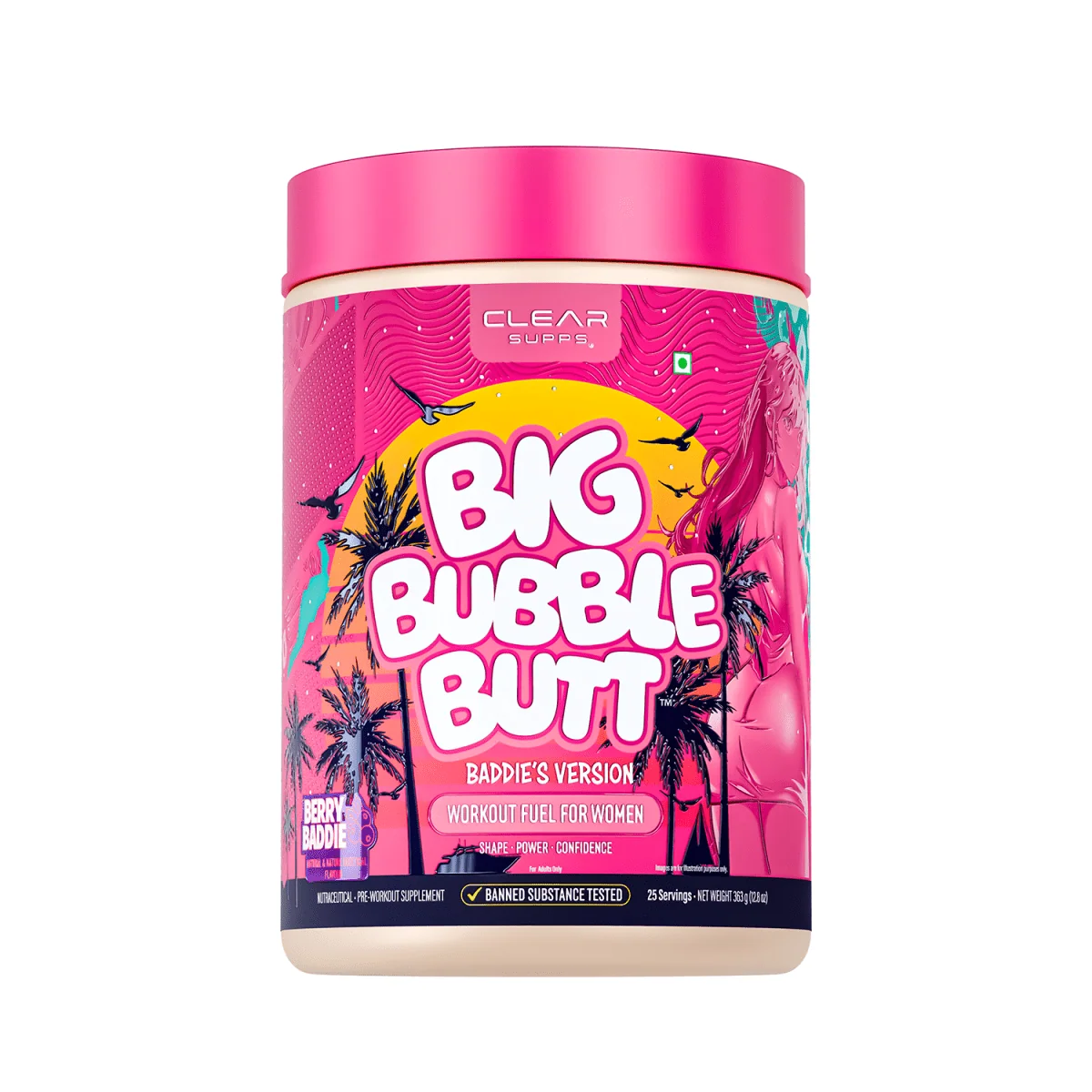 CLEARSUPPS BIG BUBBLE BUTT PRE-WORKOUT