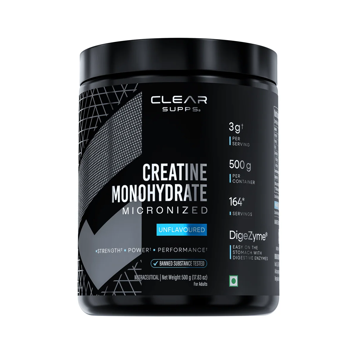 CLEARSUPPS CREATINE MONOHYDRATE