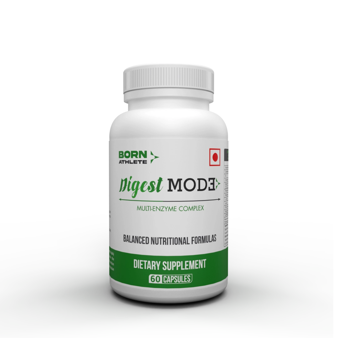 Born Athlete Digest Mode I Multi-enzyme Complex | 60 Capsules
