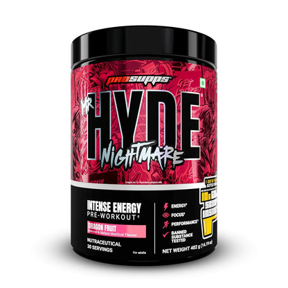 Prosupps Hyde Nightmare Pre Workout | Extreme Energy & Intense Focus Formula