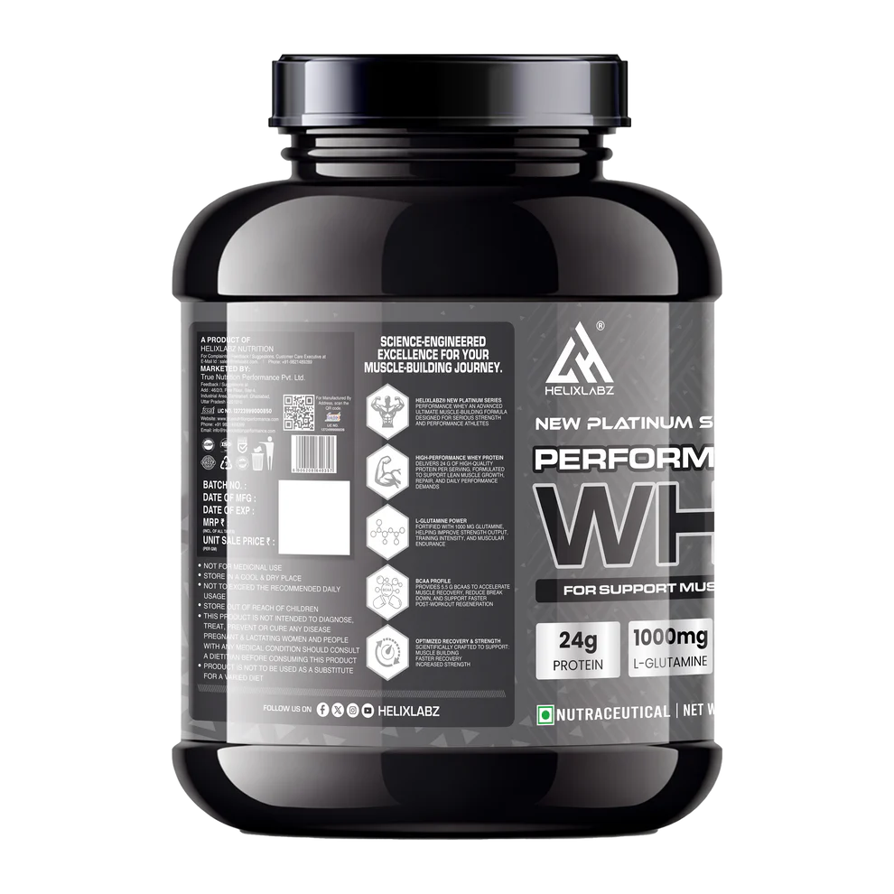 HelixLabz New Platinum Series Performance Whey Protein 2.2kg (4.89Lbs)