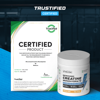 Wellcore Creatine 307gms Flavoured