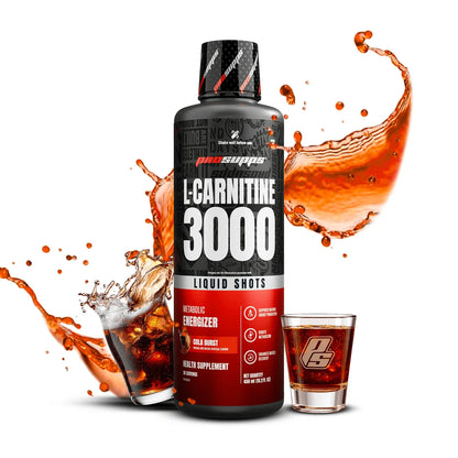 Prosupps L-Carnitine Liquid 3000mg | Fat Metabolism & Energy Support Formula