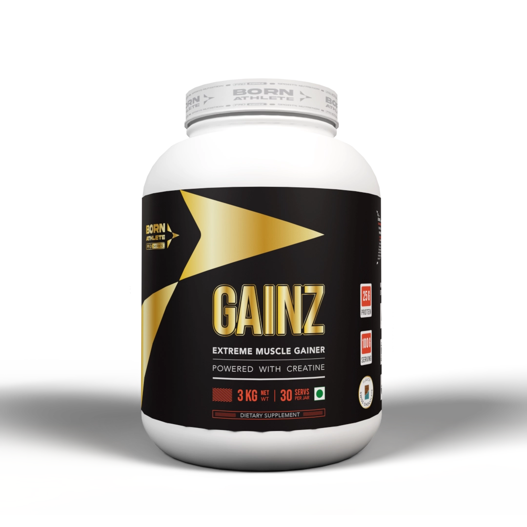 Born Athlete Gainz - Extreme Muscle Gainer | Creatine & Amino Acids
