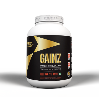 Born Athlete Gainz - Extreme Muscle Gainer | Creatine & Amino Acids