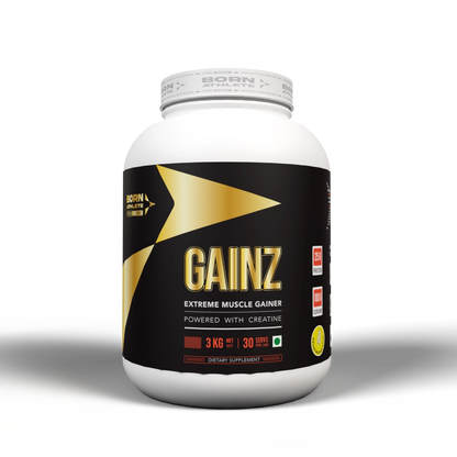 Born Athlete Gainz - Extreme Muscle Gainer | Creatine & Amino Acids