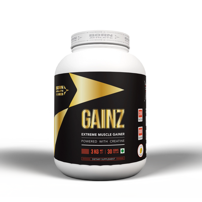 Born Athlete Gainz - Extreme Muscle Gainer | Creatine & Amino Acids