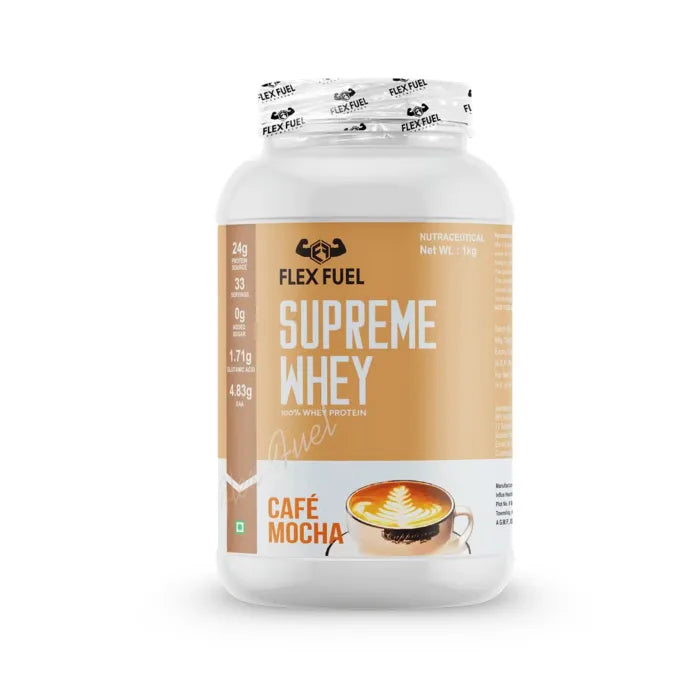 Flex Fuel Supreme Whey – 1Kg / 2Kg & 4 Kg