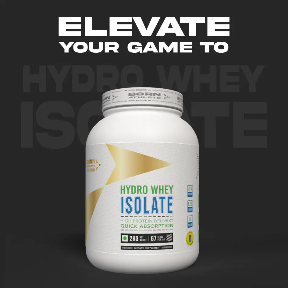 Born Athlete Born Hydro Whey Isolate | High Performance Hydro Protein With Imported Whey  2 KG