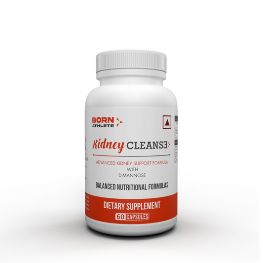 Born Athlete Kidney Cleanse I Advanced Kidney Support and Hydration Balance I Power of D-Mannose