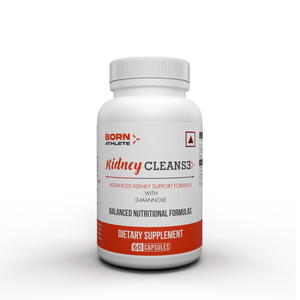 Born Athlete Kidney Cleanse I Advanced Kidney Support and Hydration Balance I Power of D-Mannose