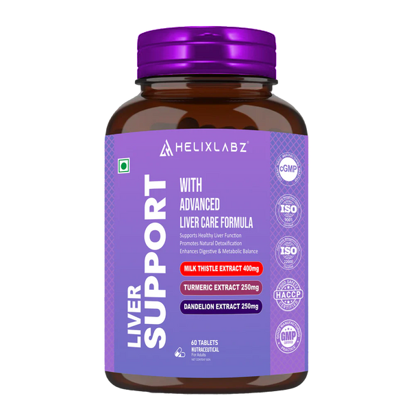 HelixLabz Liver Support – Advanced Liver Care Formula (60 Tablets)