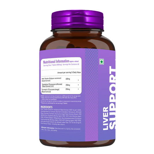 HelixLabz Liver Support – Advanced Liver Care Formula (60 Tablets)