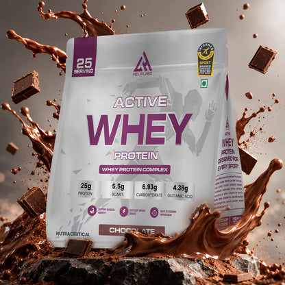 Kelxlanz  Active Whey Protein | Informed Sport Certified - 900Gm (2Lbs), 25 Servings