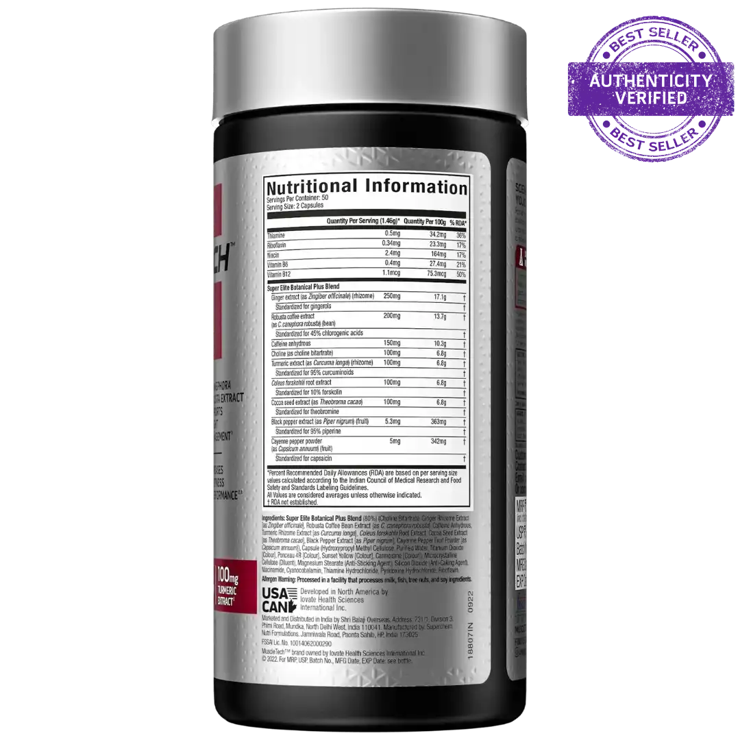 Muscletech Hydroxycut Hardcore Super Elite 100 Caps