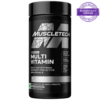 Muscletech™ Platinum Multivitamin 60 Units Unflavoured