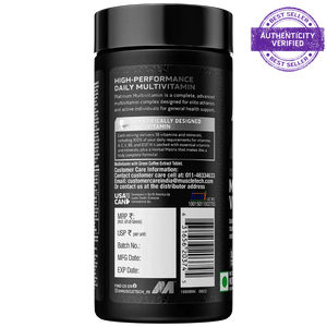 Muscletech™ Platinum Multivitamin 60 Units Unflavoured