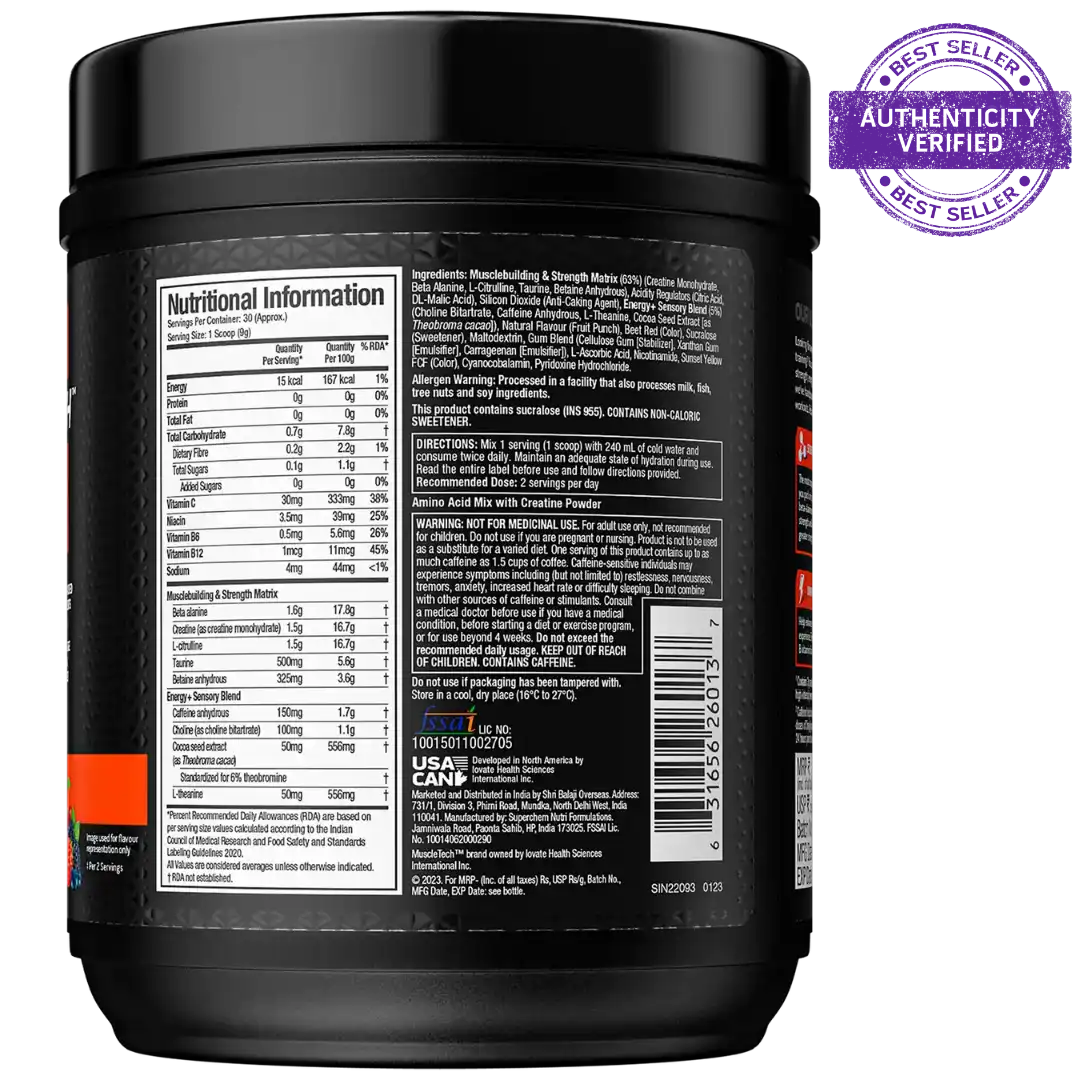 Muscletech™ VaporX5  30 Servings