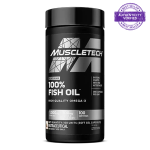Muscletech™ Platinum 100% Omega Fish Oil 100 Units Unflavoured
