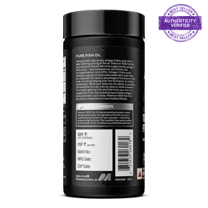 Muscletech™ Platinum 100% Omega Fish Oil 100 Units Unflavoured