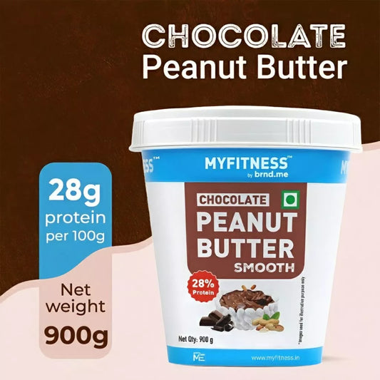 MyFitness Peanut Butter - Chocolate | 28% Protein | Smooth | Chocolate Peanut Butter Spread