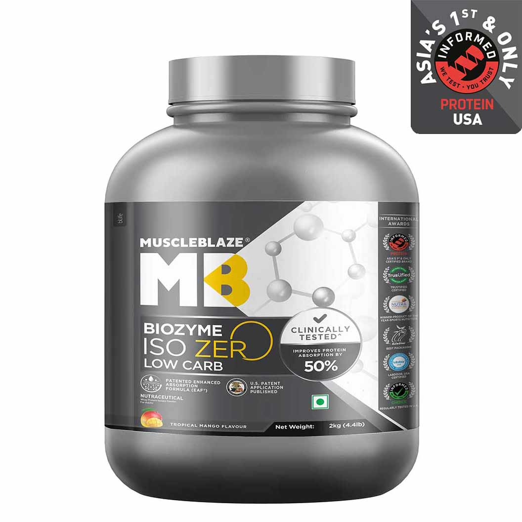 MuscleBlaze Biozyme Iso-Zero 2 kg