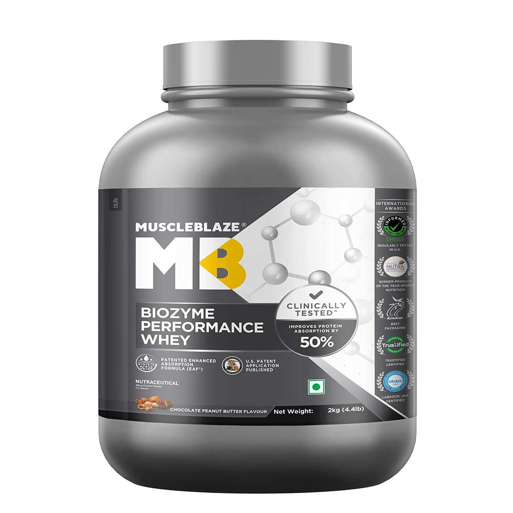 MuscleBlaze Biozyme Performance Whey 2 kg