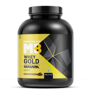 MuscleBlaze Whey Gold 100% Whey Protein Isolate 2 KG