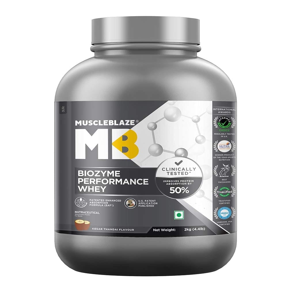 MuscleBlaze Biozyme Performance Whey 2 kg