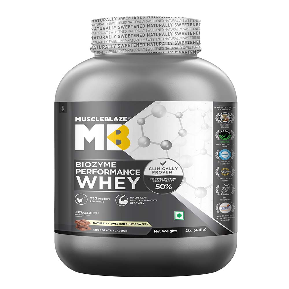 MuscleBlaze Biozyme Performance Whey 2 kg