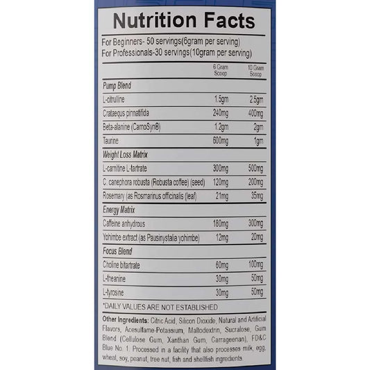Americanz Muscles Super Burn – Powerful Fat Burner for Weight Loss, Energy & Metabolism Boost 50 Servings