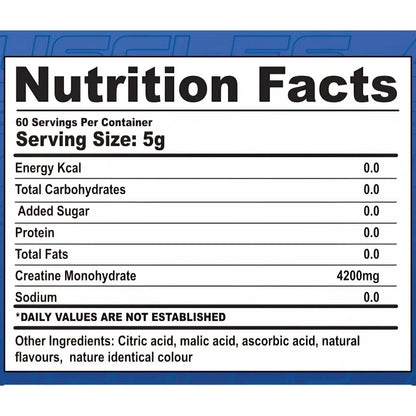 Americanz Muscles Creatine Monohydrate – 100g | Pure Micronized Creatine for Muscle Strength, Size & Recovery 60 Servings